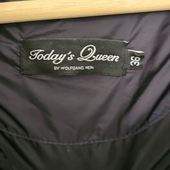 Today's Queen by Wolfgang Hein Puffer Jacket Size 36 - Picture 3 of 6